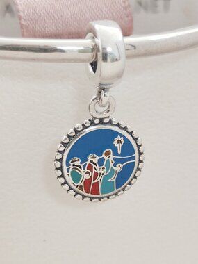 Pandora Three Kings Exclusive Dangle Charm S925 Sterling Silver with box